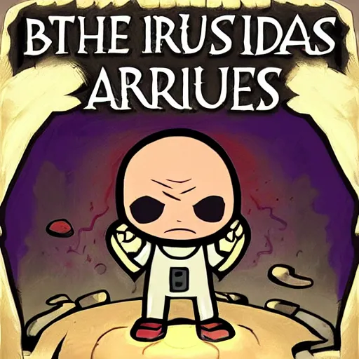 Prompt: the binding of isaac, among us skeld
