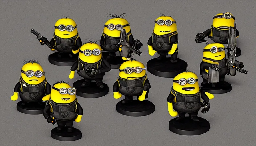 Image similar to “minions part of blackwater mercenary group”