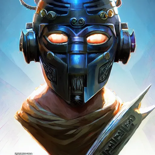 Image similar to cyberpunk viking helmet mask warrior goddess robot ninja fantasy, art gta 5 cover, official fanart behance hd artstation by jesper ejsing, by rhads, makoto shinkai and lois van baarle, ilya kuvshinov, ossdraws