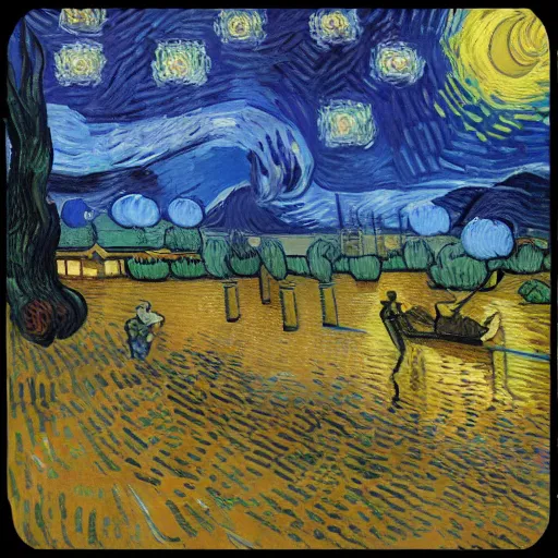 Image similar to van gogh meets the doctor