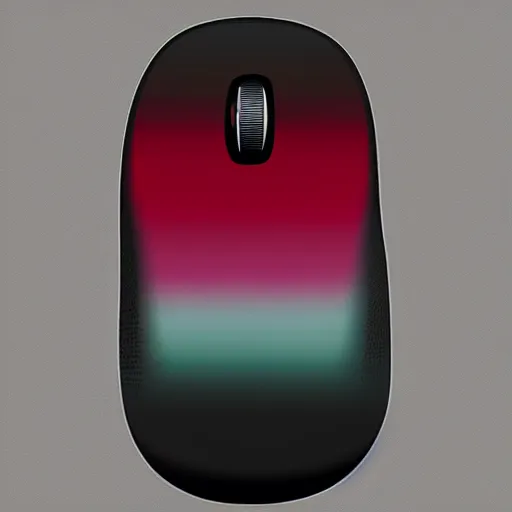 Prompt: ombre computer mouse