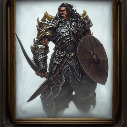 Prompt: reinhardt in the style of elden ring, highly detailed, oil on canvas