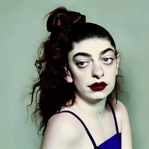 Image similar to lorde, piet mondian style