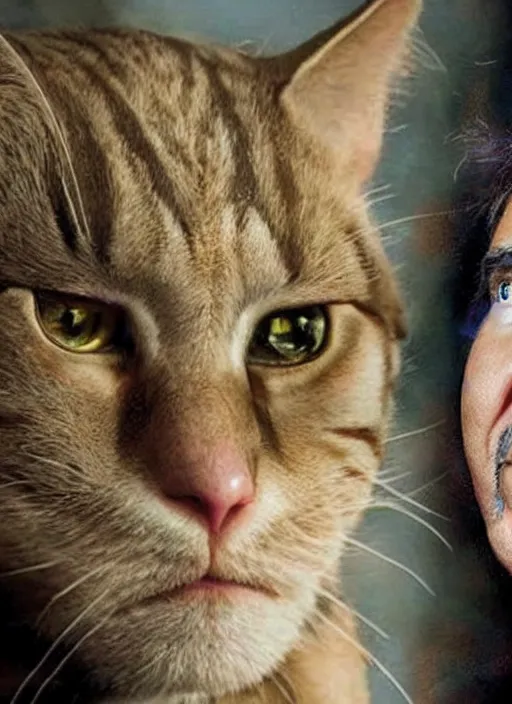 cats with nicolas cage face