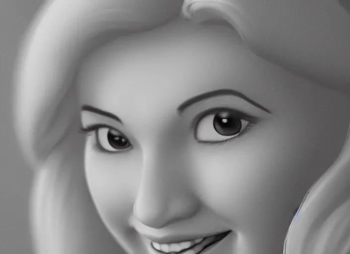 Prompt: a closeup, 4 5 mm, detailed photograph hyper realistic princess peach portrait, with a seductive smile, beautiful low light, 4 5 mm, by franz lanting