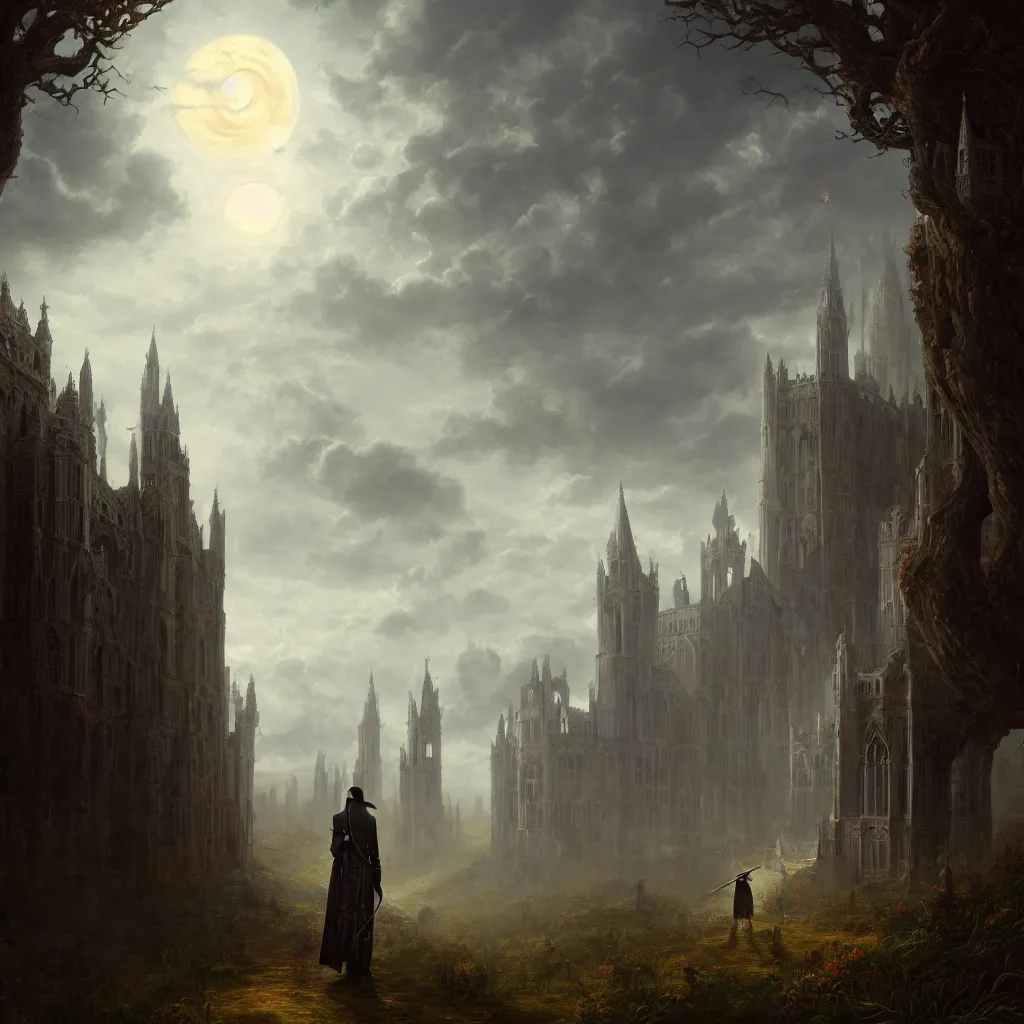 Image similar to a beautiful digital illustration painting of a detailed gothic fantasy kevin rudd knight, by benoit b. mandelbrot, steven belledin, martin johnson heade, lee madgwick, caspar david friedrich, and david rios ferreira. 8 k resolution trending on artstation concept art digital illustration