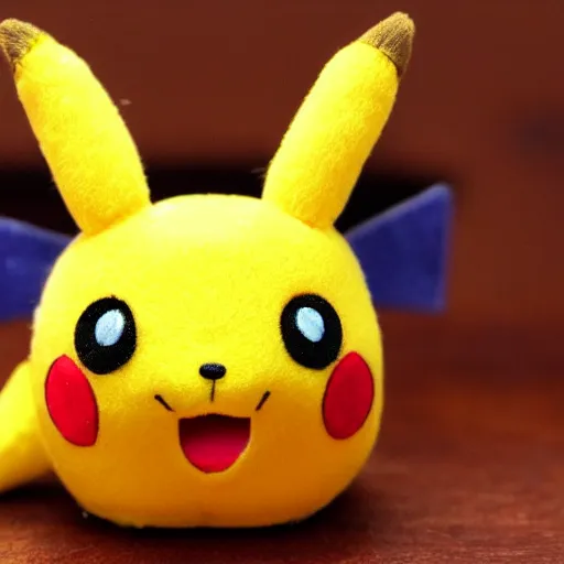 Image similar to a pin cushion Pikachu