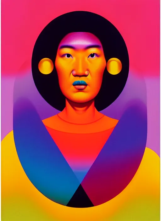 Image similar to peggy gou by shusei nagaoka, kaws, david rudnick, airbrush on canvas, pastell colours, cell shaded, 8 k