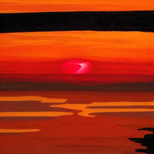 Prompt: sunset by jeffery smith