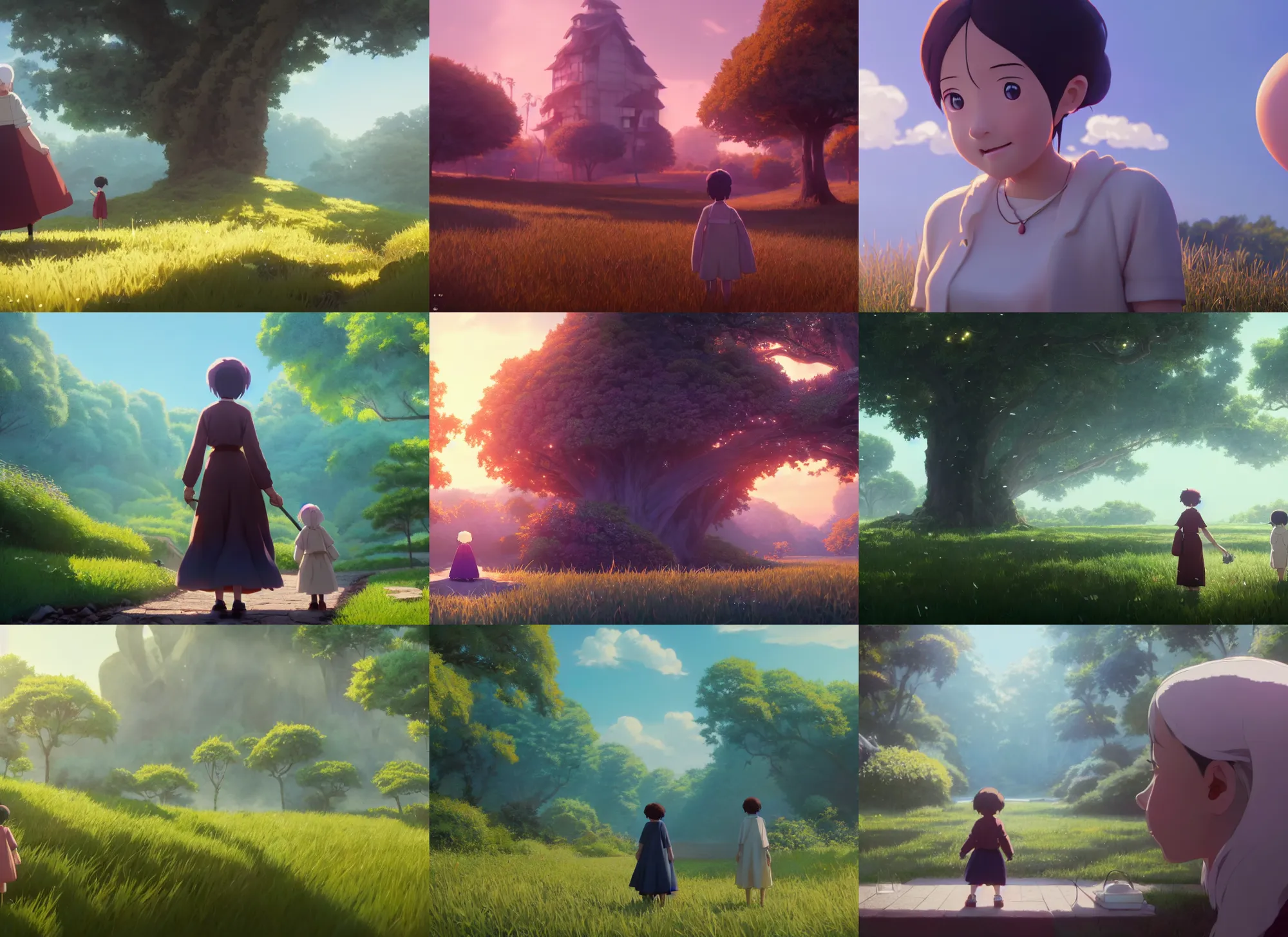 Prompt: a film still of mother, medium shot, studio ghibli, pixar and disney animation, sharp, rendered in unreal engine 5, anime key art by greg rutkowski, bloom, dramatic lighting