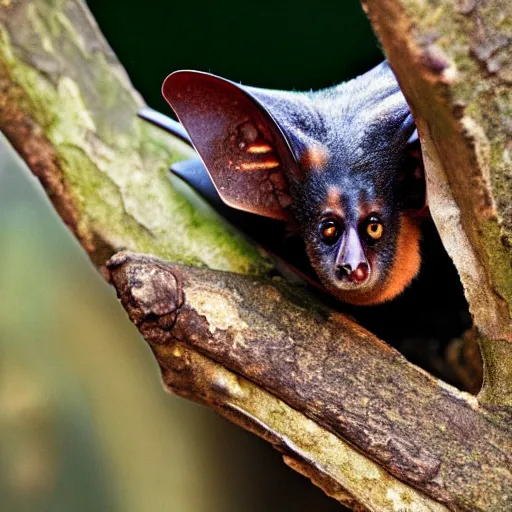 Image similar to photo of a fruit bat