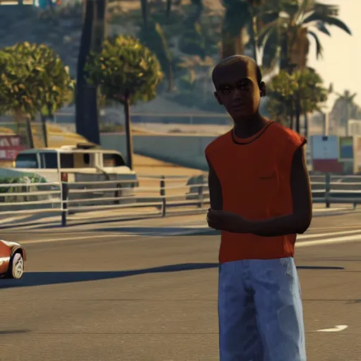 Prompt: Malcom in the Middle in GTA V