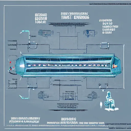 Image similar to blueprint of secret alien technology