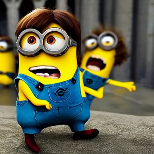 Image similar to Harry Potter, the minions