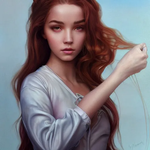 tom bagshaw, very beautiful mutation of madison beer | Stable Diffusion |  OpenArt