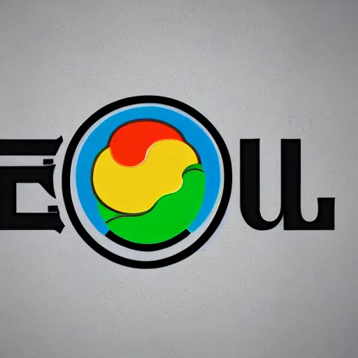 Prompt: funky logo for fruit loops