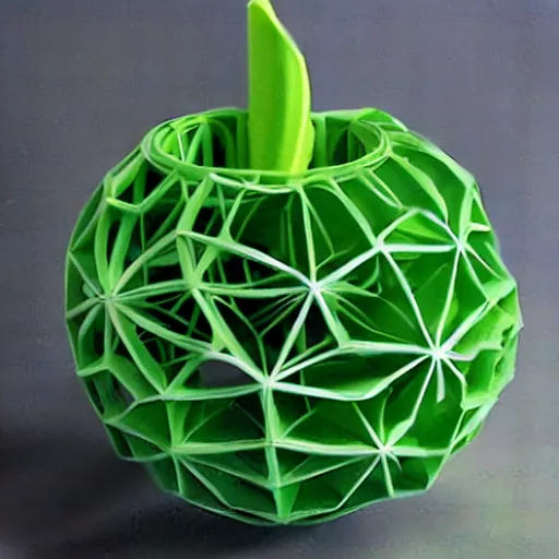 Image similar to 3d printed planter, parametric design