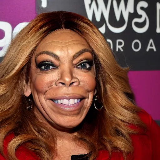 Prompt: Wendy Williams rises from the ashes