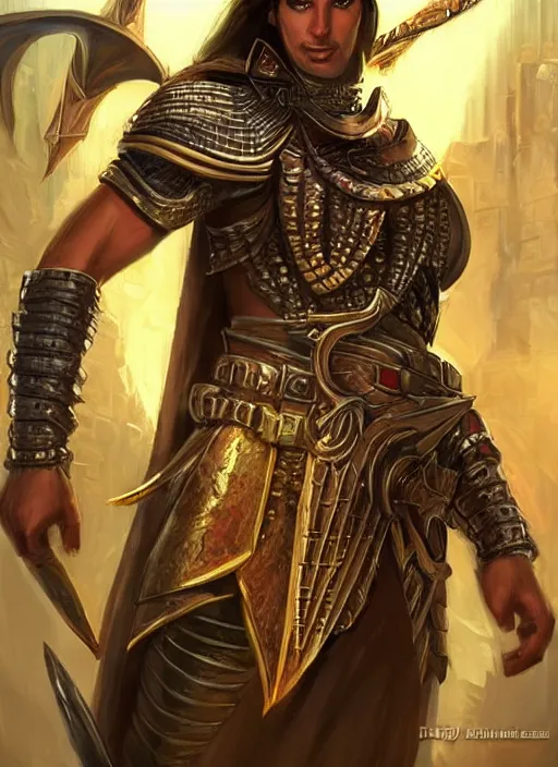 Prompt: set egyptian, ultra detailed fantasy, dndbeyond, bright, colourful, realistic, dnd character portrait, full body, pathfinder, pinterest, art by ralph horsley, dnd, rpg, lotr game design fanart by concept art, behance hd, artstation, deviantart, hdr render in unreal engine 5