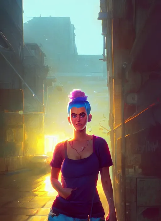 Prompt: Highly detailed full-body portrait of homeless Katy Perry, in GTA V, Stephen Bliss, unreal engine, fantasy art by Greg Rutkowski, Loish, Rhads, Makoto Shinkai and Lois van baarle, ilya kuvshinov, rossdraws global illumination, radiant light, detailed and intricate environment