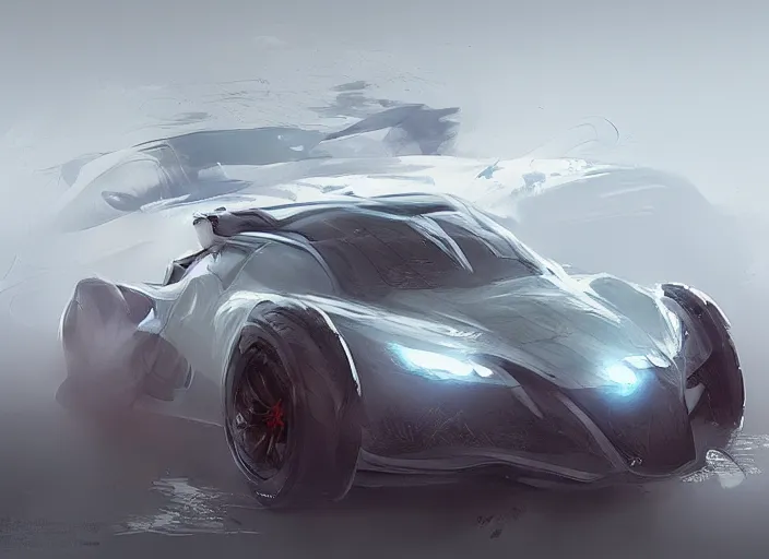 Image similar to a beautiful concept design of a supercar converted into offroad sport. car design by cory loftis, fenghua zhong, ryohei hase, ismail inceoglu and ruan jia. volumetric light.