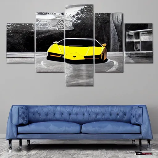 Image similar to lamborghini artistic cover