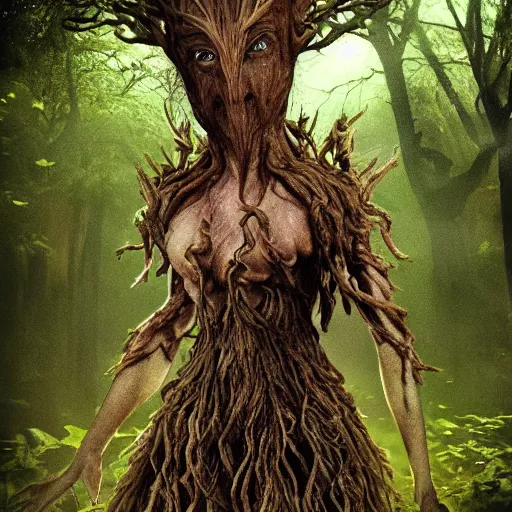 Image similar to female treebeard the ent
