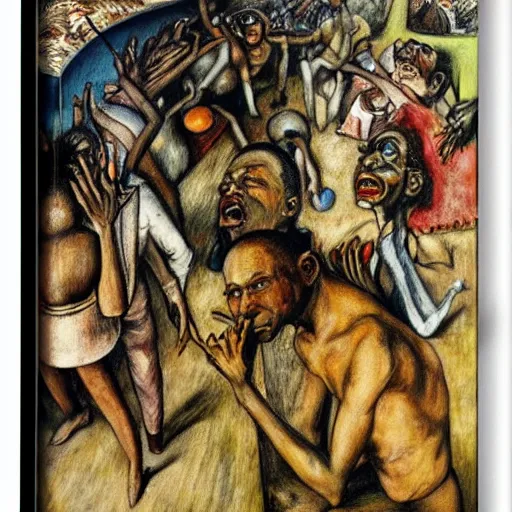 Image similar to critical race theory by otto dix, hyperrealistic, masterpiece, aesthetic