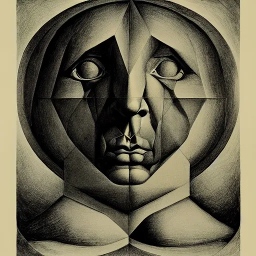 Image similar to lithography on paper secret conceptual figurative post - morden monumental dynamic portrait drawn by william blake and escher and hogarth, inspired by magritte, illusion surreal art, highly conceptual figurative art, intricate detailed illustration, controversial poster art, polish poster art, geometrical drawings, no blur