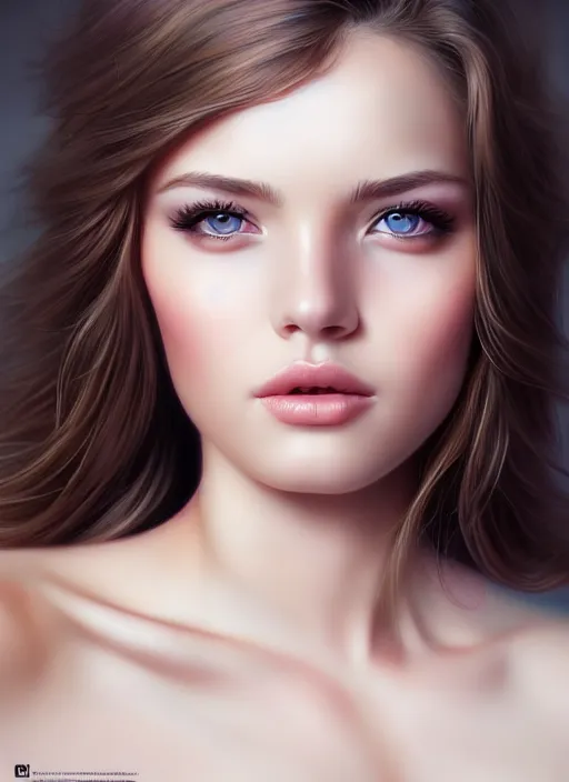 Image similar to a gorgeous female photo, professionally retouched, realistic, smooth face, perfect eyes, symmetrical, full body shot, wide angle, sharp focus on eyes, 8 k high definition, insanely detailed, intricate, elegant, art by artgerm