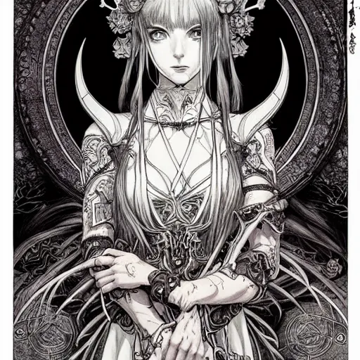 Image similar to prompt: Portrait painted in world of Warcraft style drawn by Vania Zouravliov and Takato Yamamoto, inspired by Fables, intricate acrylic gouache painting, high detail, sharp high detail, manga and anime 2000