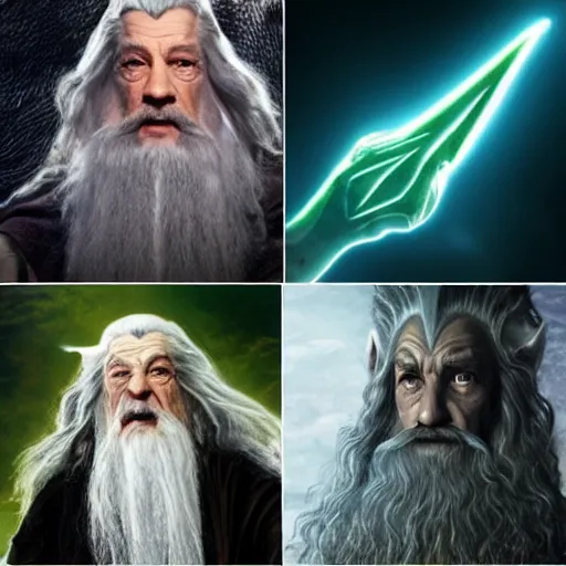 Prompt: gandalf as a na'vi