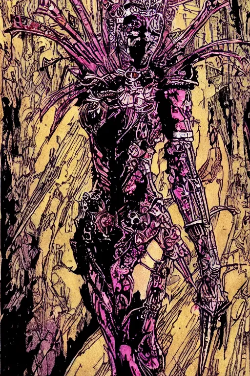 Image similar to castle woman by Philippe Druillet