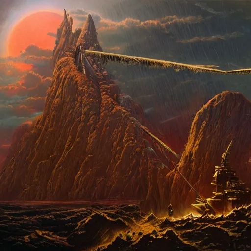 Image similar to fief of relentless autodidact ferocious labor yoke, save me the silver covenant, in the style of bruce pennington and jeff easley, 8 k resolution