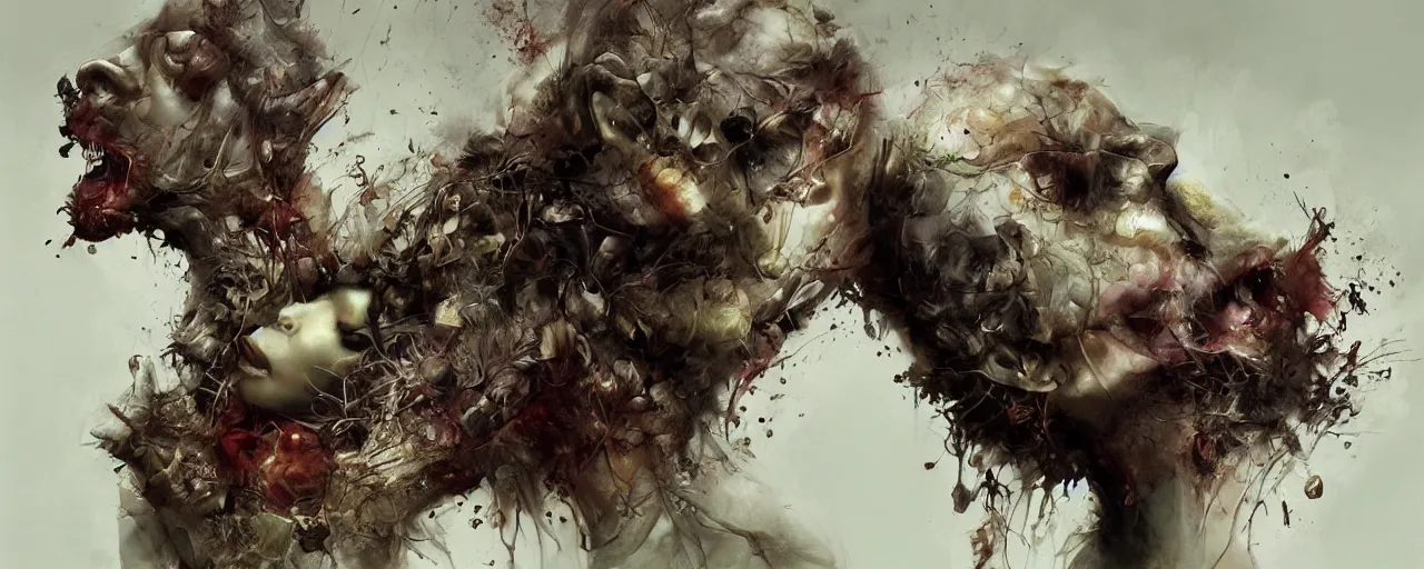 Image similar to The end of an organism, by ryohei hase