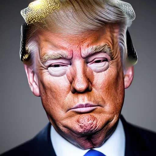 Image similar to donald trump and joe biden combined, headshot photo