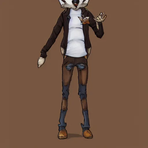 Image similar to a full - body centered front - perspective furry male fursona portrait, a male fennec fursona, mocha swirl color scheme, trending on weasyl, high - resolution, photo realistic