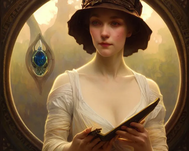 Image similar to photography of firmin baes, deep focus, d & d, fantasy, intricate, elegant, highly detailed, digital painting, artstation, concept art, matte, sharp focus, illustration, hearthstone, art by artgerm and greg rutkowski and alphonse mucha