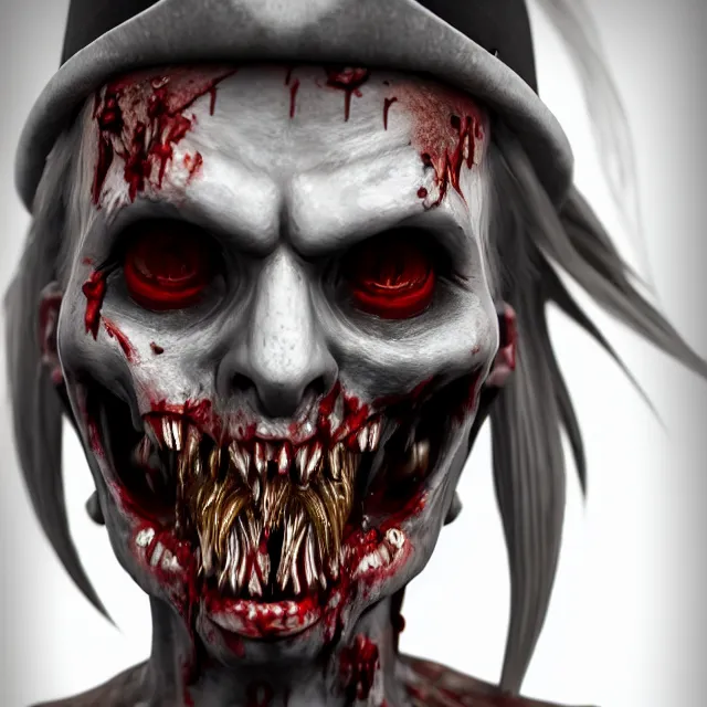 Image similar to perfectly centered close up portrait, zombie pirate, highly detailed, character concept, unreal engine 5, candid photography, by anne stokes