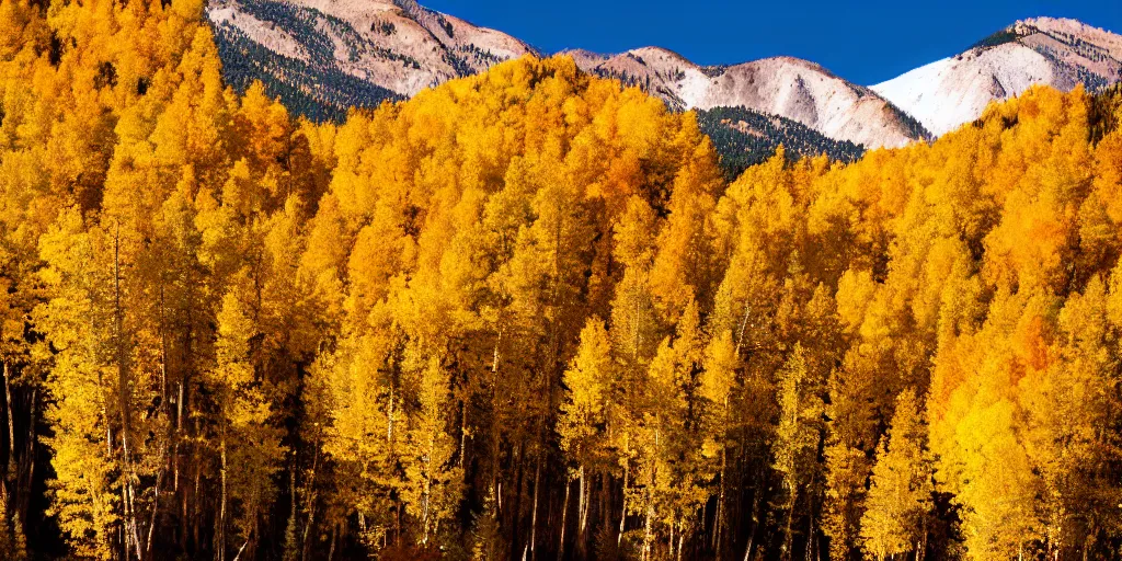 Image similar to colorado mountains in autumn