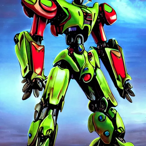 Prompt: metroid mecha