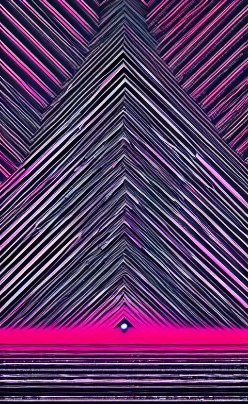 Image similar to a love affair with doubt, dark retrowave, glitch art, interstellar, beautifully lit, by Tomma Abts, artstation, unreal engine