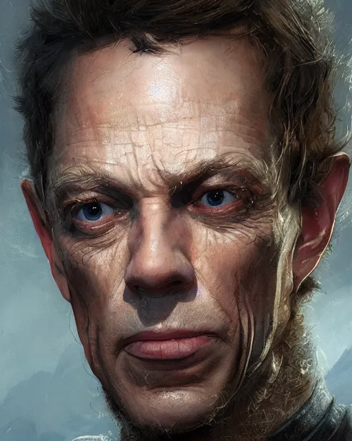 Prompt: portrait of don knotts, half man half limpet, fantasy character portrait, ultra realistic, concept art, intricate details, highly detailed by greg rutkowski, gaston bussiere, craig mullins, simon bisley