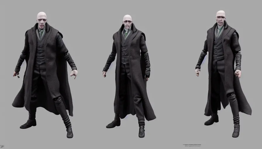 Image similar to Voldemort as an action figure, hyperdetailed, artstation, cgsociety, 8k