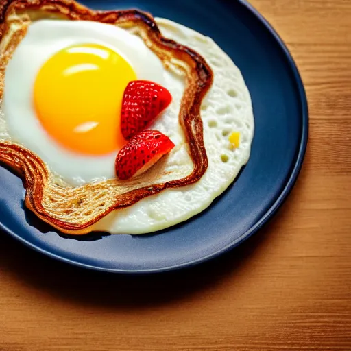 Image similar to photo close - up of breakfast, low saturation