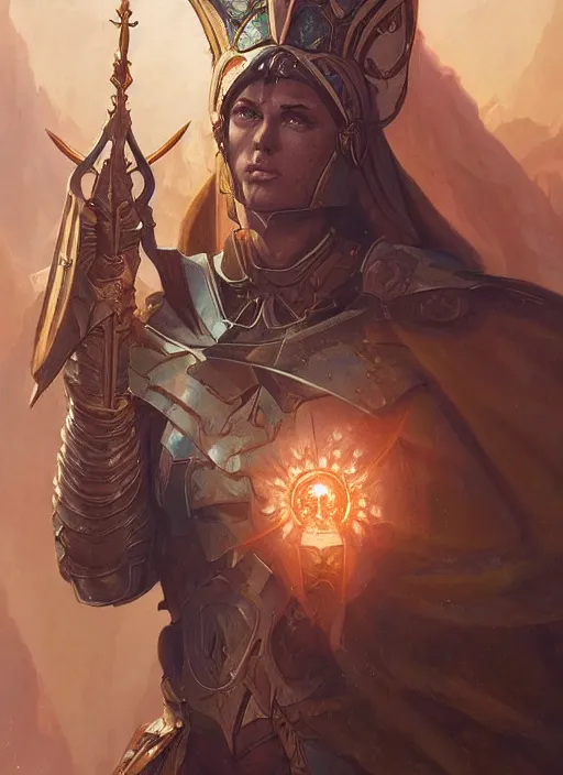 Prompt: hyper realistic photography portrait of medieval religious occult space paladin amazon cinematic, brom, moebius, peter mohrbacher, juan gimenez, james gurney, greg rutkowski comic cover artstation