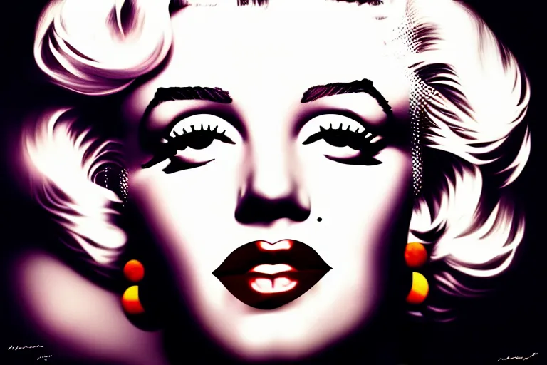 Image similar to surreal Portrait of Marilyn Monroe in dmt chromatic surreal liquid enviroment , elegant, highly detailed, smooth, photoreal, sharp focus, illustration, beautiful, geometric, dmt trending on artstation, cinematic, artwork by WLOP