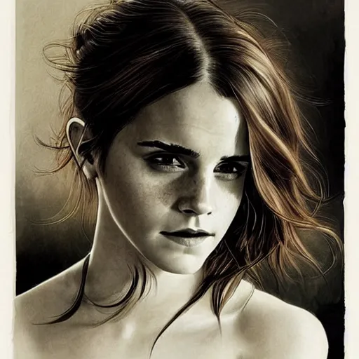 Image similar to emma watson, by jean - baptiste monge