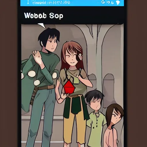 Image similar to Link in Webtoon , Webtoon.