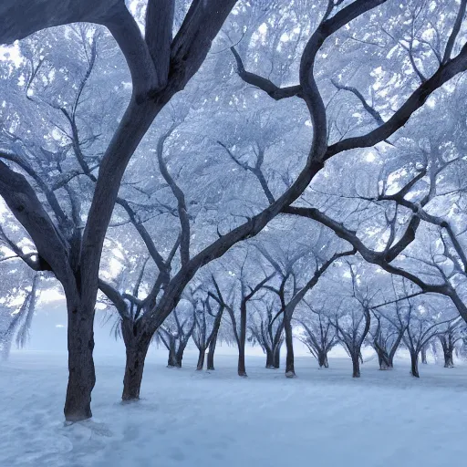 Image similar to ice trees